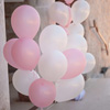 Μπαλόνια παντού σε ροζ και λευκό χρώμα