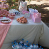 Ένα ροζ τραπέζι ευχών - για τη βάπτιση της κορούλας σας
