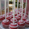 Ολόγλυκα ροζ cake pops για βάπτιση της κορούλας σας